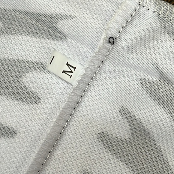 Brand New Halloween Costume Skeleton Zip Up Onesie Mask Cosplay Black & White - Picture 12 of 13